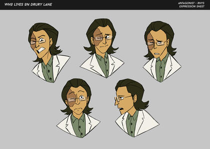 Rhys - Expression Sheet Rhys - Expression Sheet