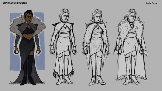 Lady Crow Character Studies Lady Crow Character Studies