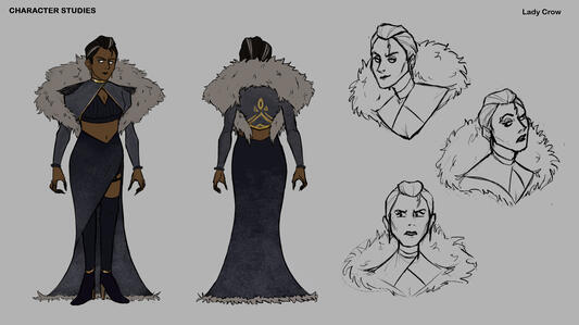 Lady Crow Character Studies Lady Crow Character Studies